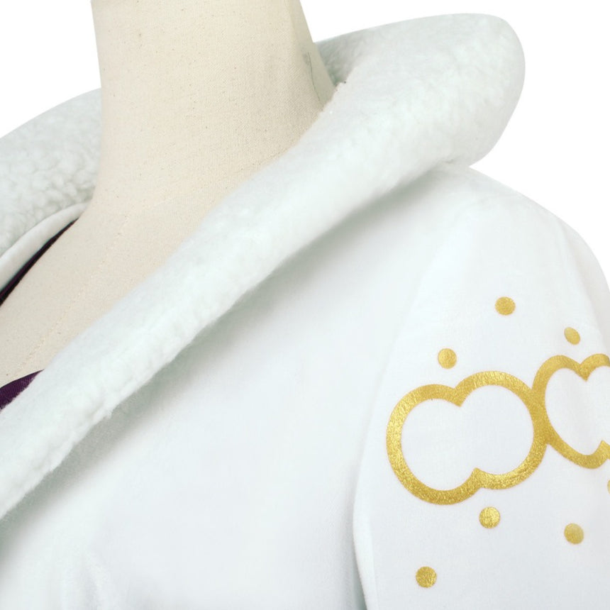 [ylevol] Anime Navigation Nico Robin Fur-collared Coat Cosplay Costumes