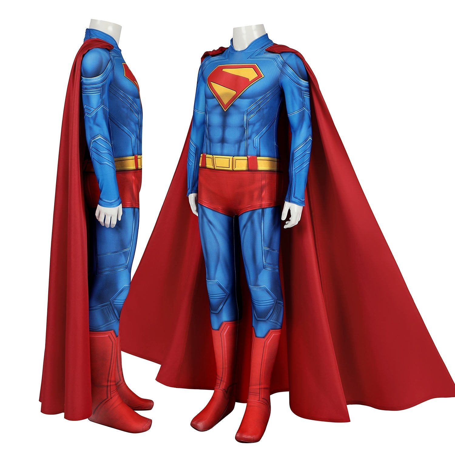 [ylevol] Superman Legacy Clark Kent Kids Jumpsuit Cosplay Costumes