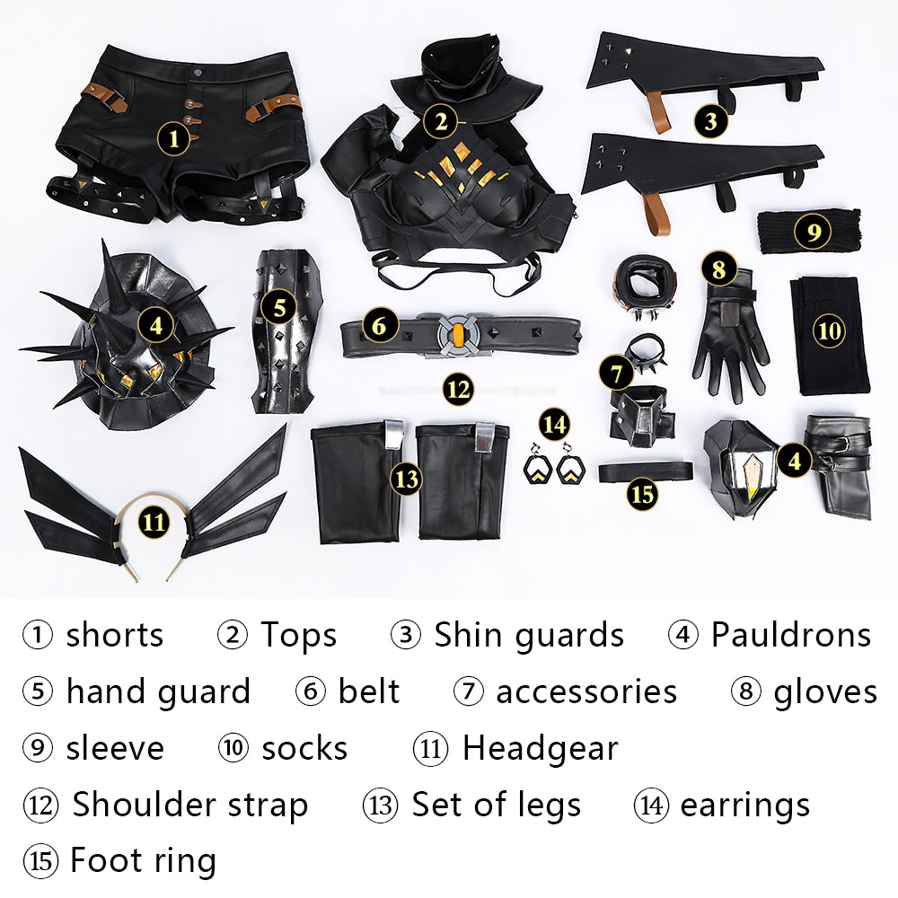 [ylevol] Game Marvel Rivals Magik Top Level Full Set Cosplay Costumes