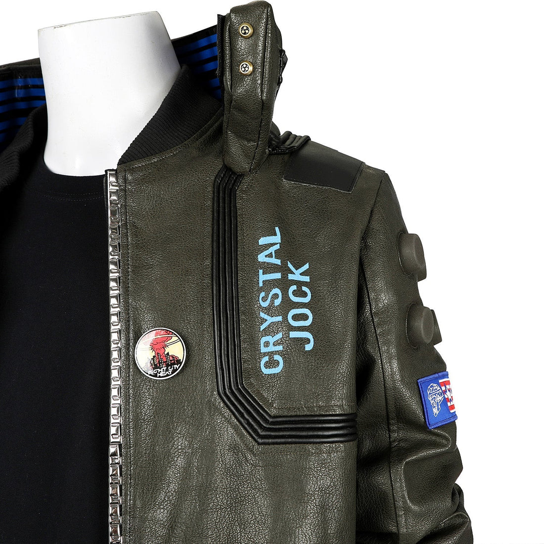 [ylevol] Cyberpunk 2077 V PU Leather Top Level Full Set Cosplay Costumes