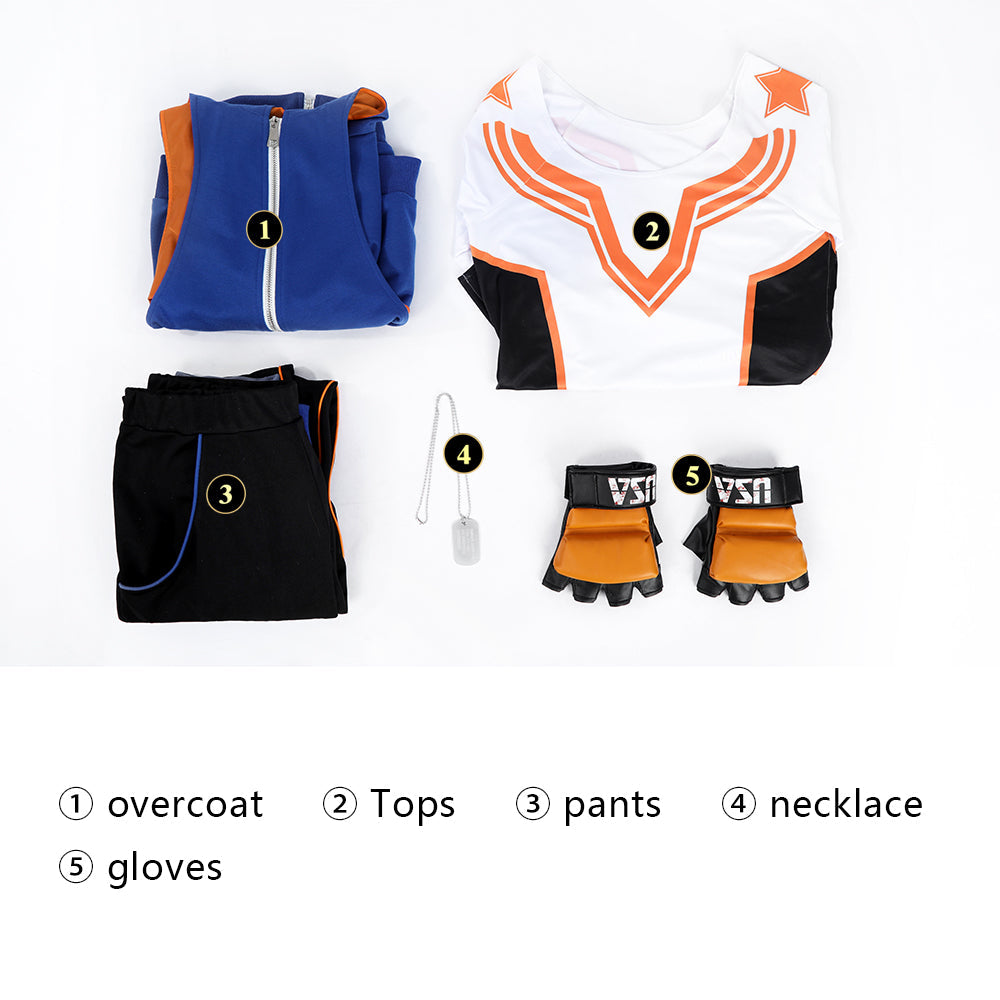 [ylevol] Game Street Fighter 6 Luke Sullivan Full Set Cosplay Costumes