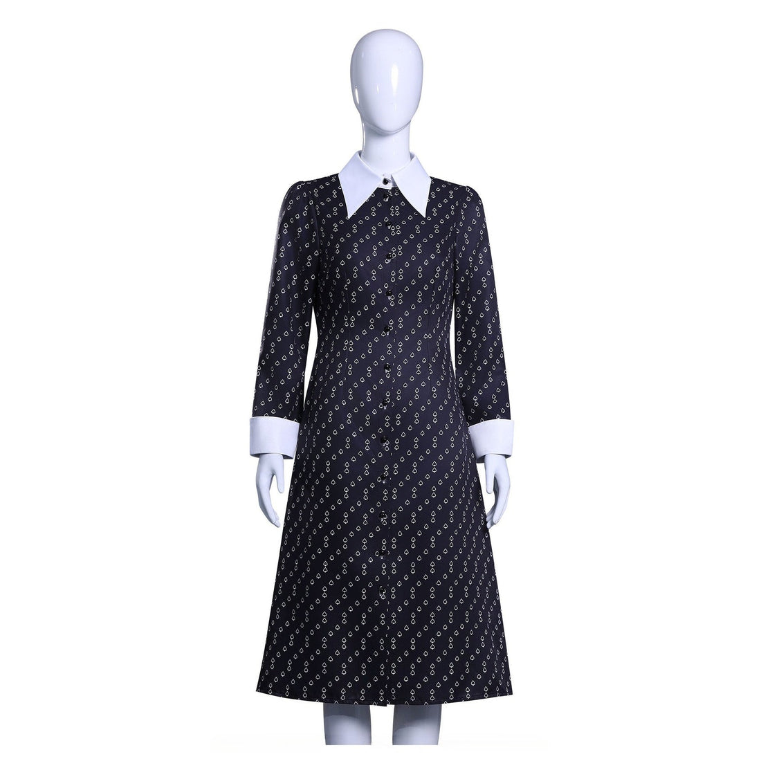 [ylevol] Wednesday 2 Addams Adult and Kids Black Dress Cosplay Costumes