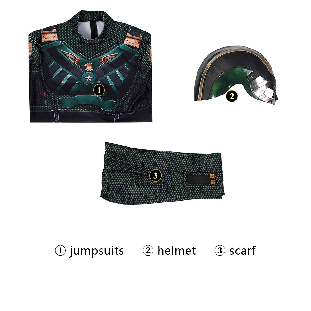 [ylevol] The Boys Season 3 Soldier Boy Male Jumpsuit with Helmet Costumes