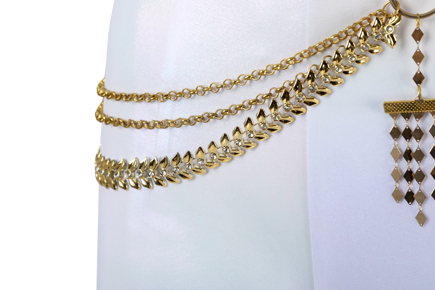 [ylevol] KPop Demon Hunters Rumi White Stage Outfit Cosplay Costumes