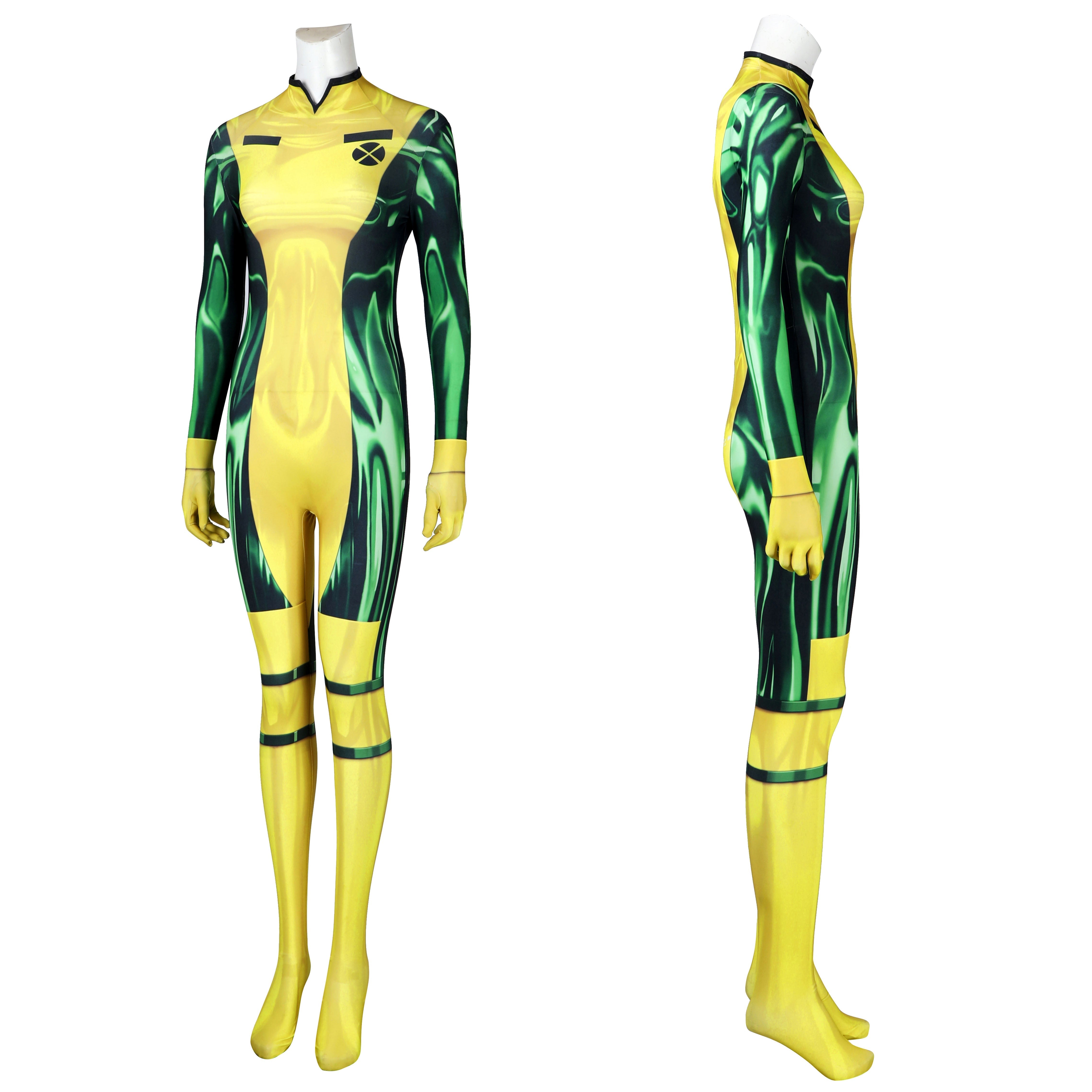 [ylevol] X-Men '97 Rogue Anna Marie Jumpsuit with Coat Cosplay Costumes