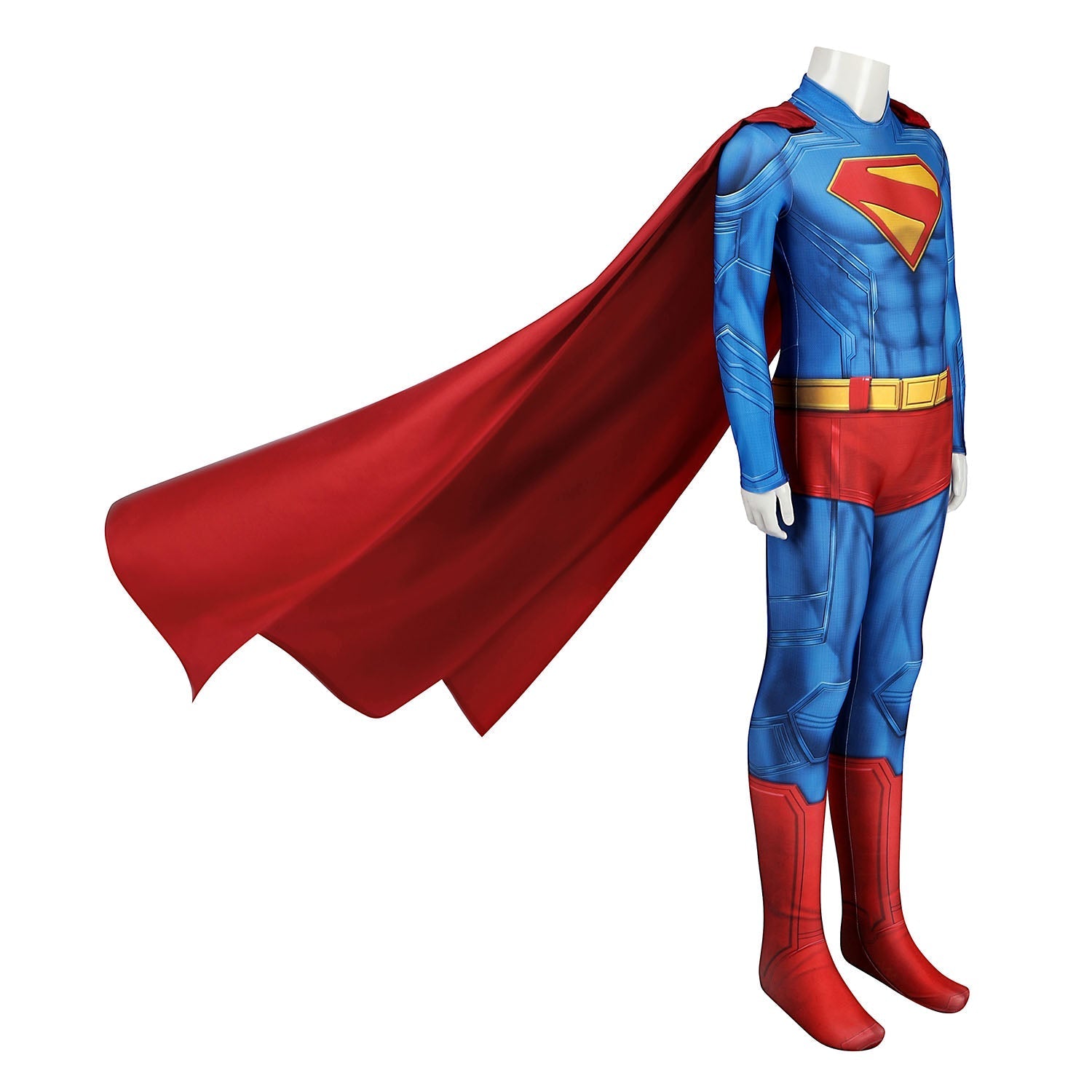 [ylevol] Superman Legacy Clark Kent Kids Jumpsuit Cosplay Costumes