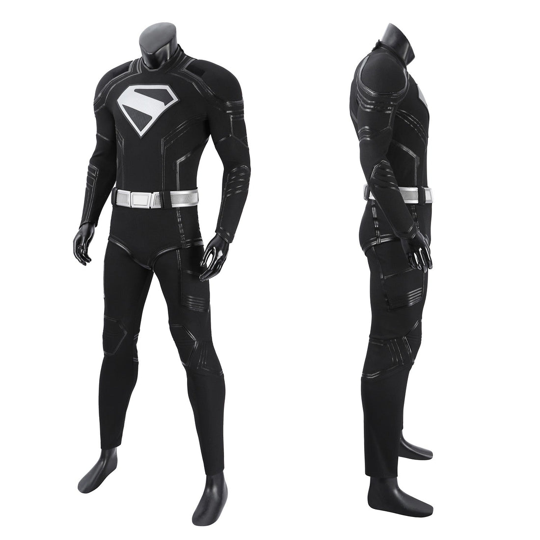 [ylevol] Superman Legacy Clark Kent Black Suit Top Cosplay Costumes