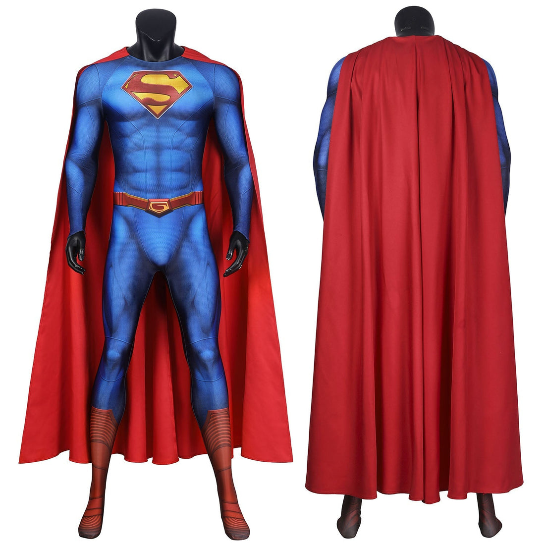 [ylevol] Superman and Lois Clark Kent Male Jumpsuit Cosplay Costumes