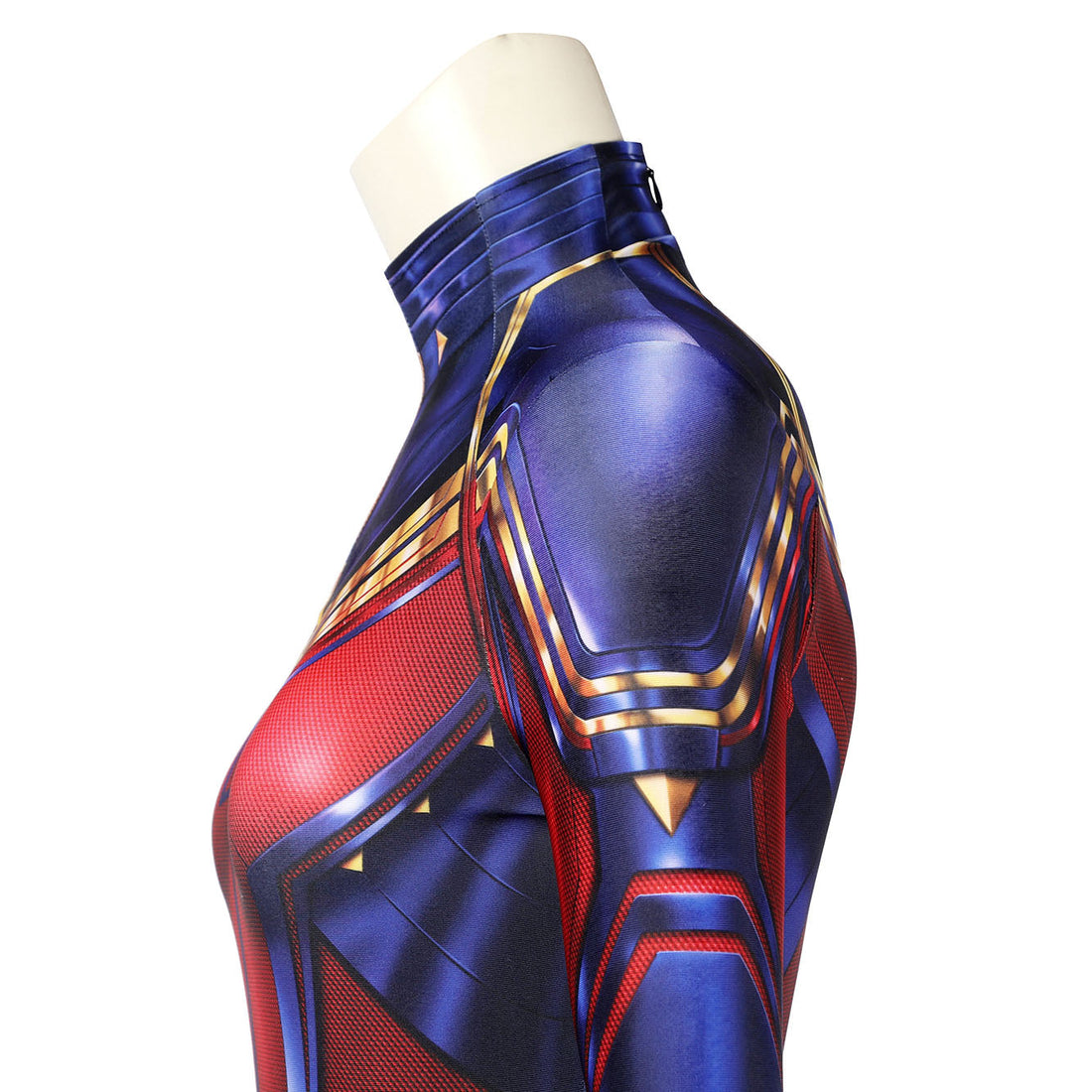 [ylevol] Avengers Endgame Captain Marvel Carol Danvers Jumpsuit with Mask Costumes