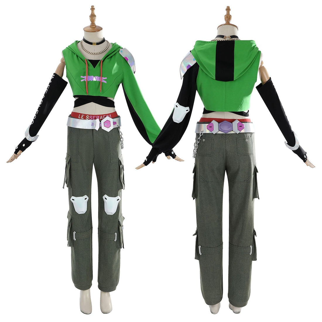 [ylevol] Overwatch 2 X LE SSERAFIM FEARLESS Illari Cosplay Costumes