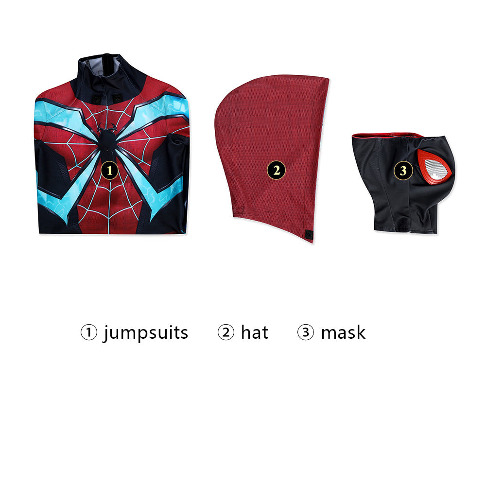 [ylevol] Marvel's Spider-Man 2 Evolve Suit Kids Jumpsuit Cosplay Costumes