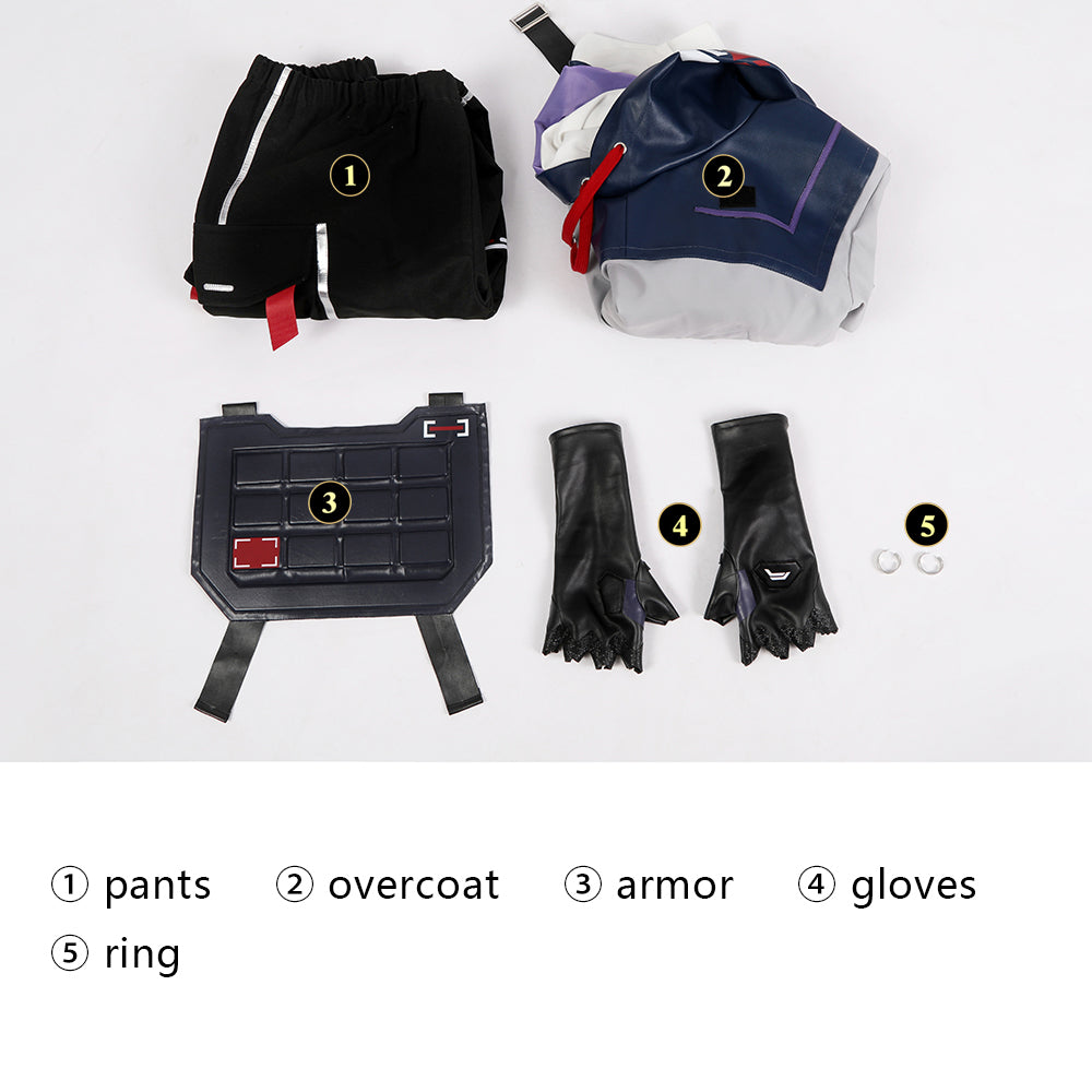 [ylevol] Valorant ISO Outfit Male Fullset Cosplay Costumes