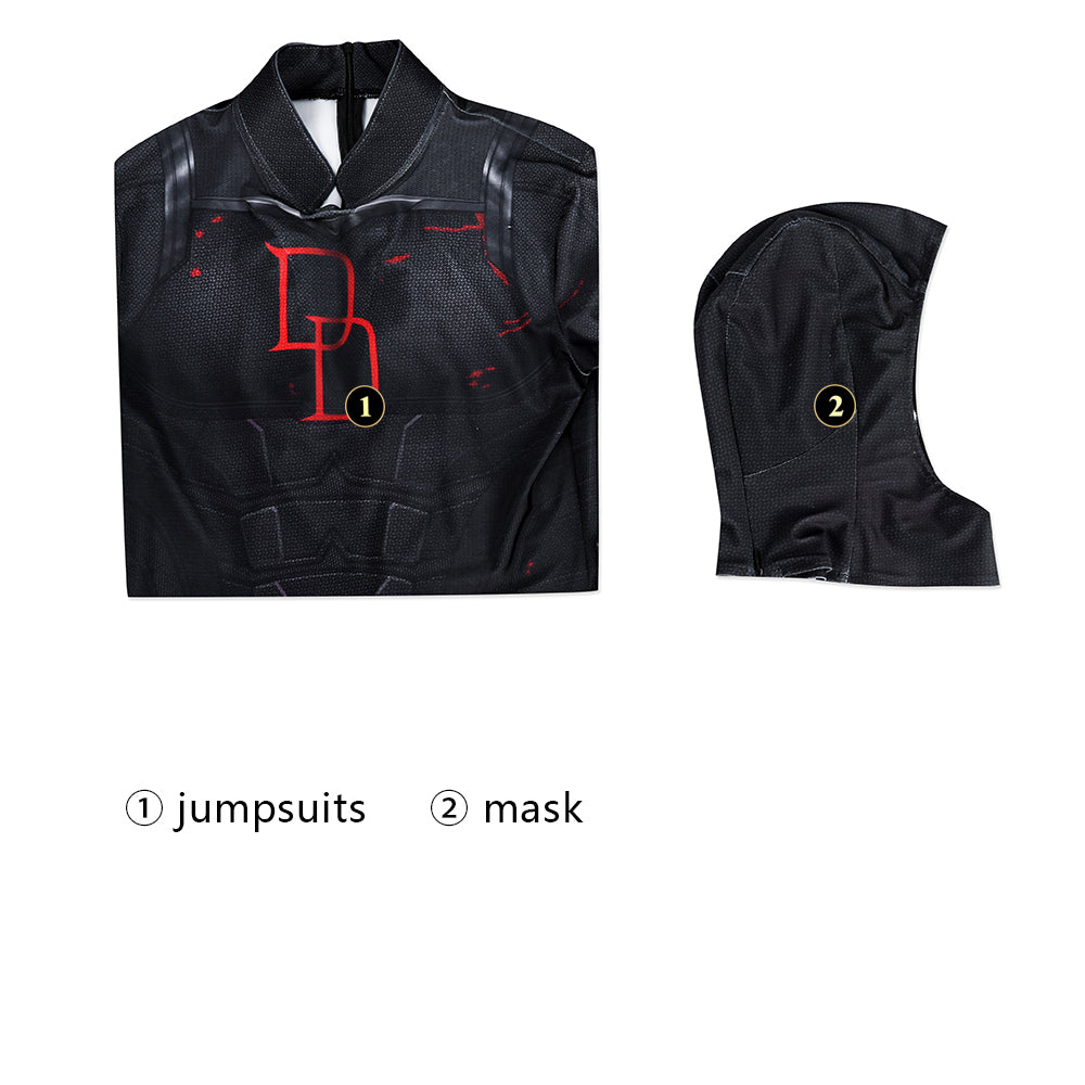 [ylevol] Daredevil: Born Again Season 2 Matt Murdock Kids Jumpsuit Costumes