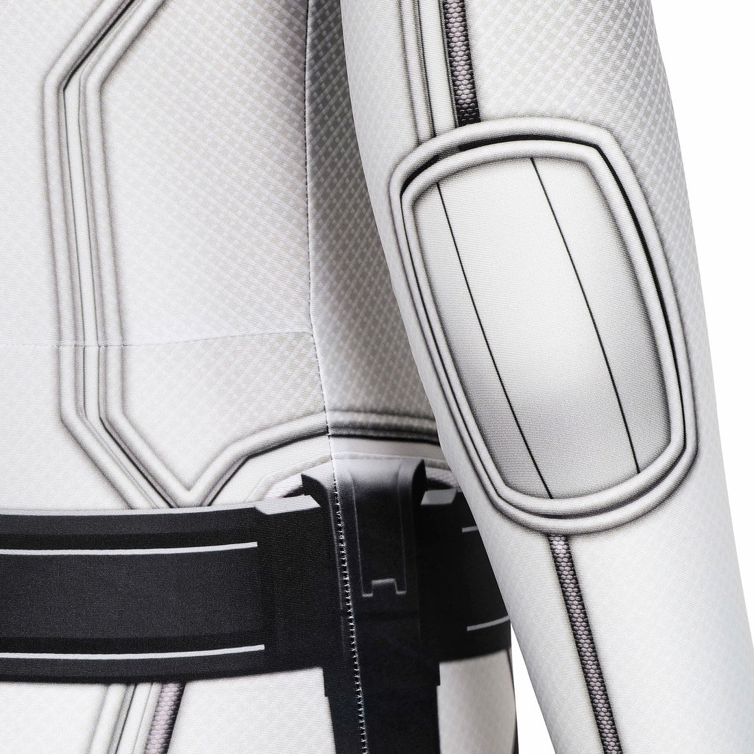 [ylevol] Black Widow Natasha Romanoff White Suit Jumpsuit Cosplay Costumes