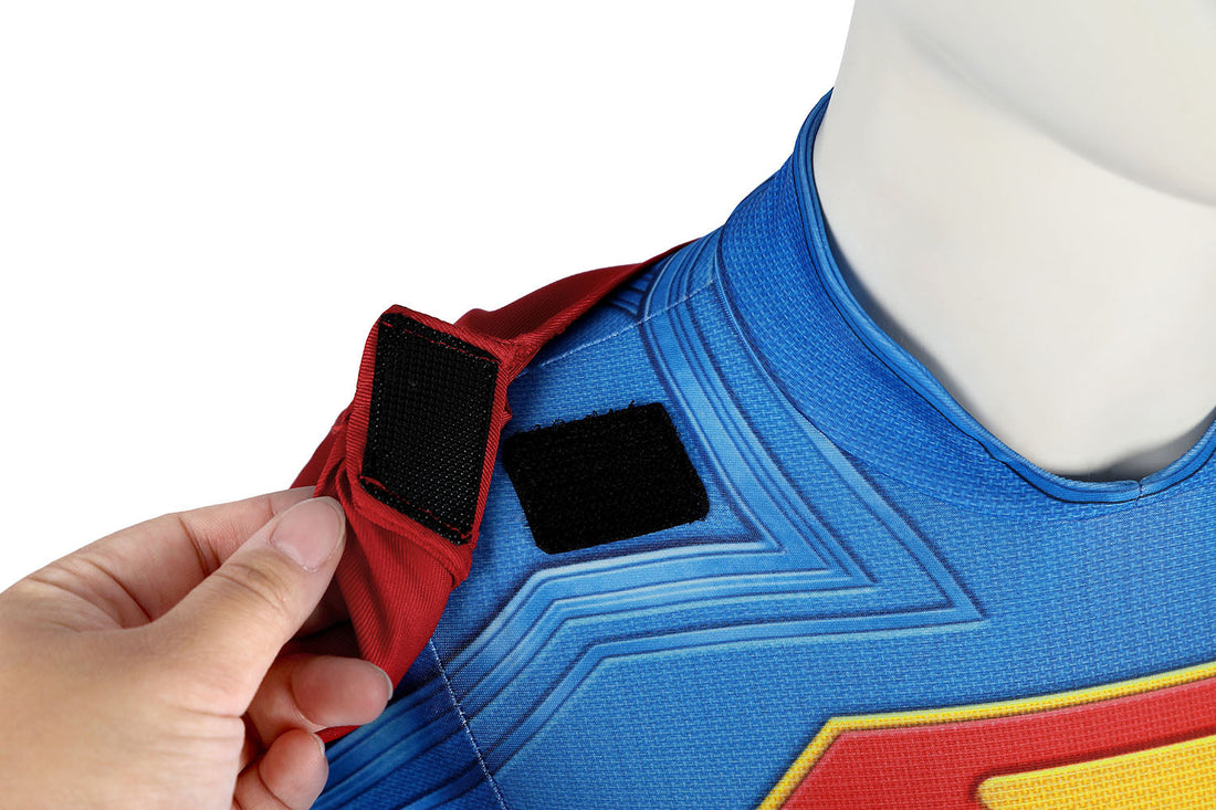 [ylevol] Superman Legacy Clark Kent Kids Jumpsuit Cosplay Costumes