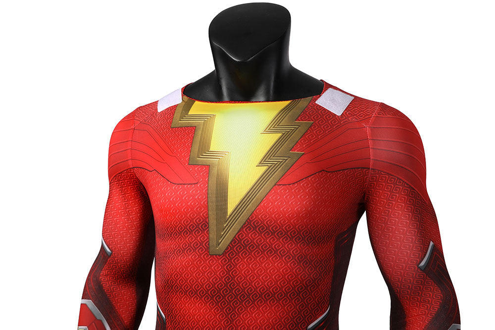 [ylevol] Shazam! Fury of the Gods Billy Batson Male Jumpsuit Cosplay Costumes
