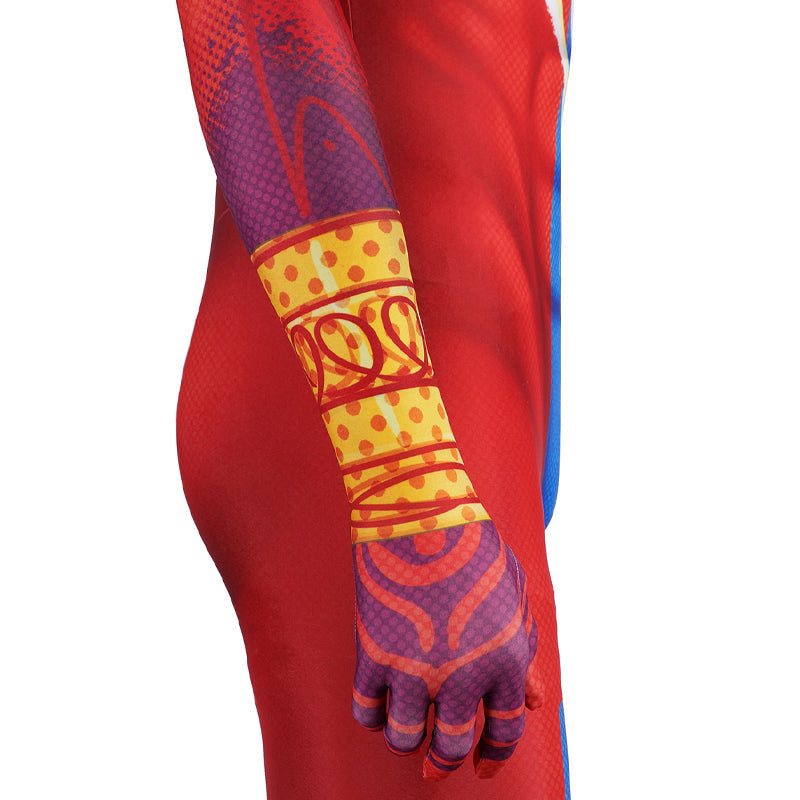 [ylevol] Spider-Man Across The Spider-Verse India Pavitr Prabhakar Jumpsuit Costumes