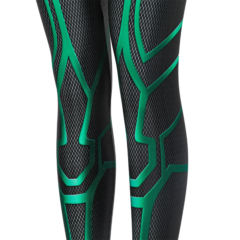 [ylevol] Thor 3 Ragnarok Trailer Hela Jumpsuit with Cloak Cosplay Costumes