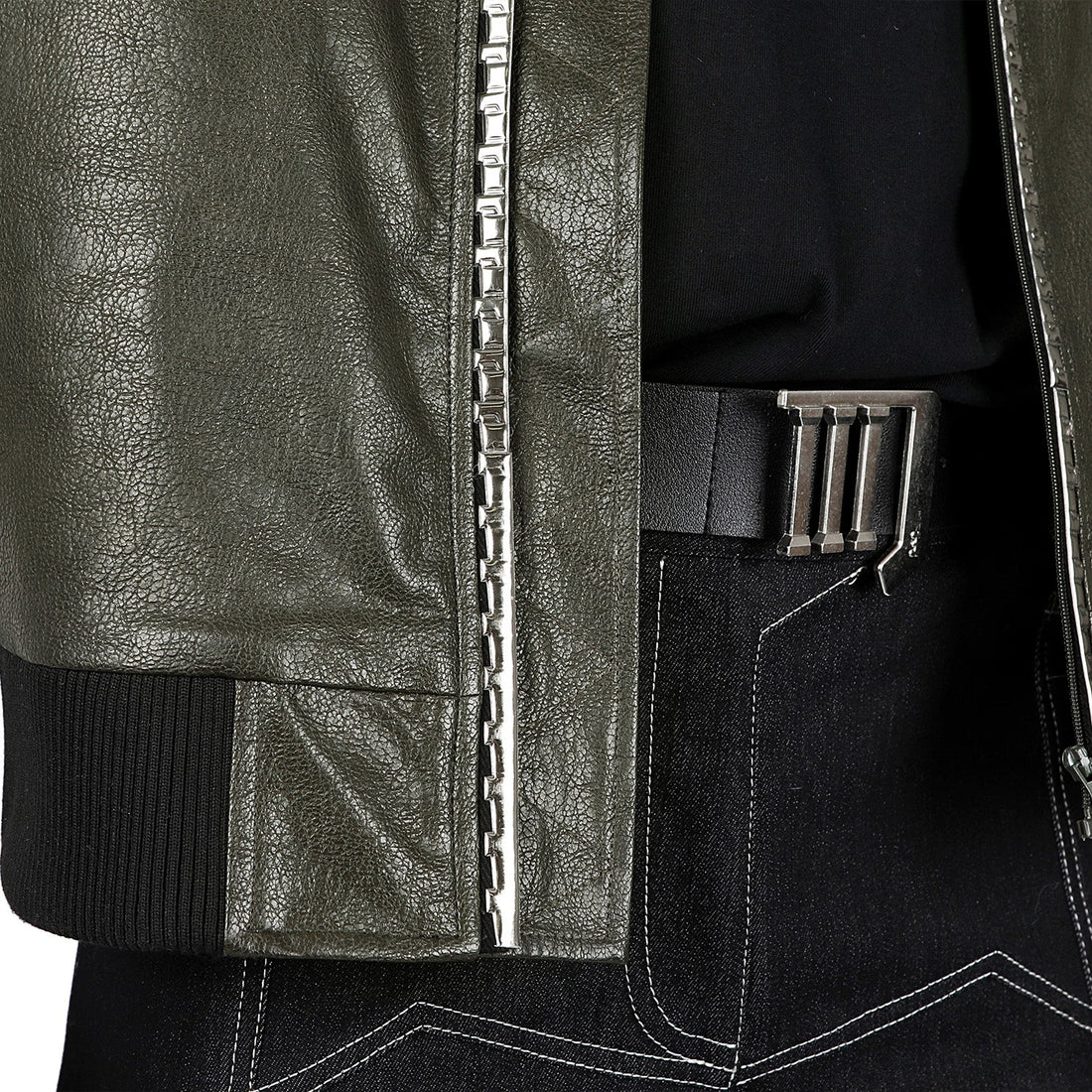 [ylevol] Cyberpunk 2077 V PU Leather Top Level Full Set Cosplay Costumes