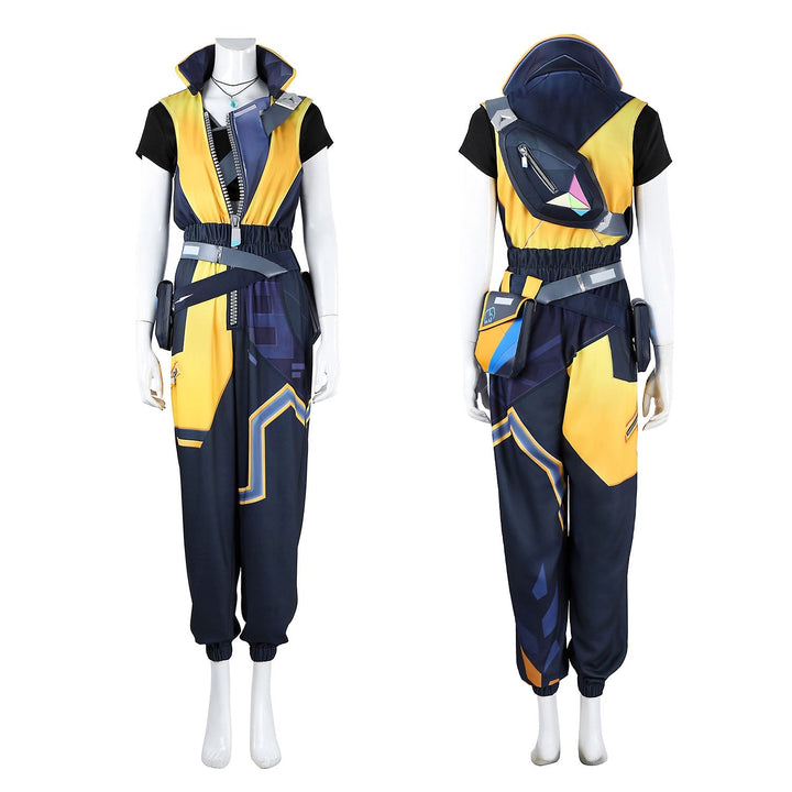 [ylevol] Valorant Waylay Female Full Set Top Level Cosplay Costumes
