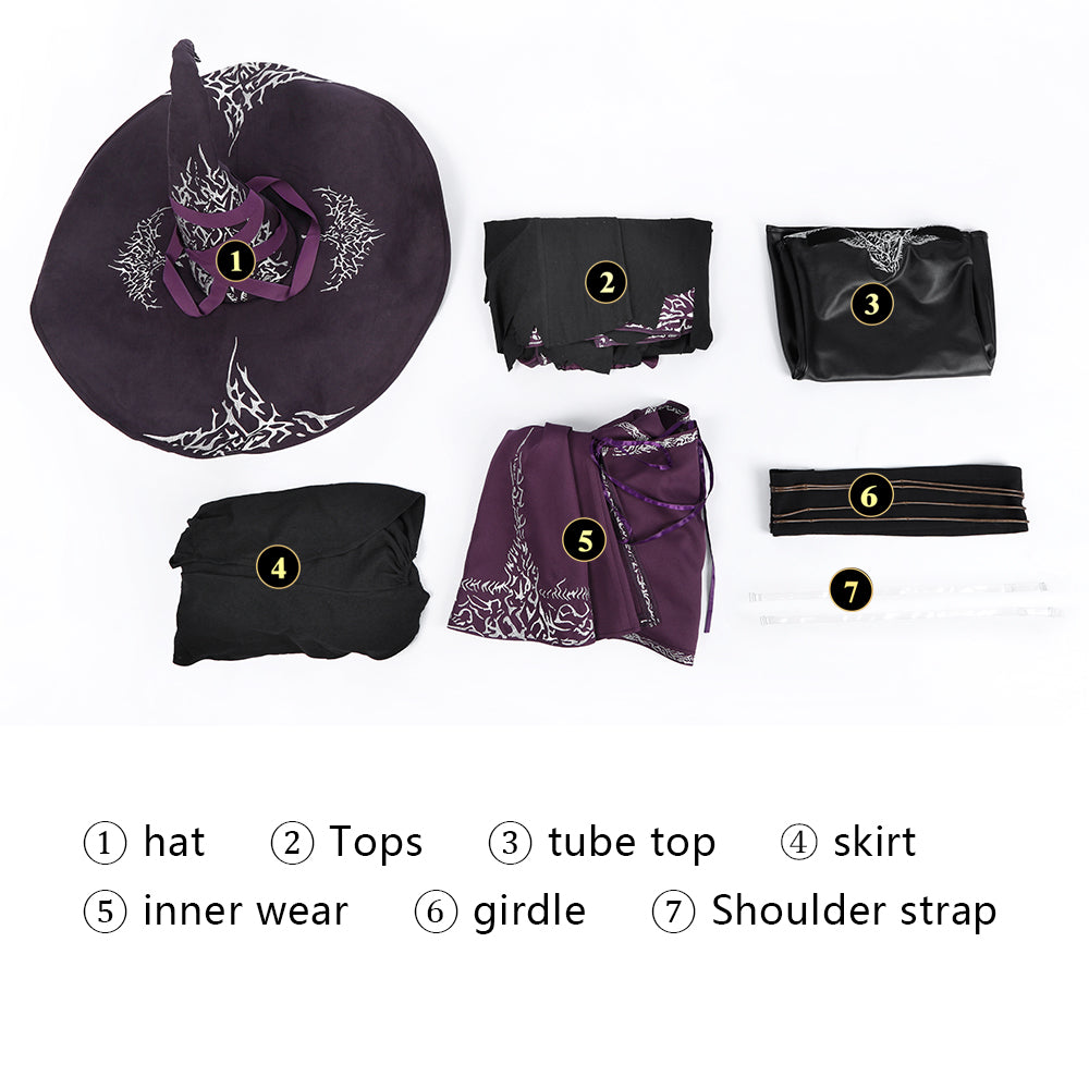 [ylevol] Elden Ring Nightreign Recluse Full Set Top Cosplay Costumes