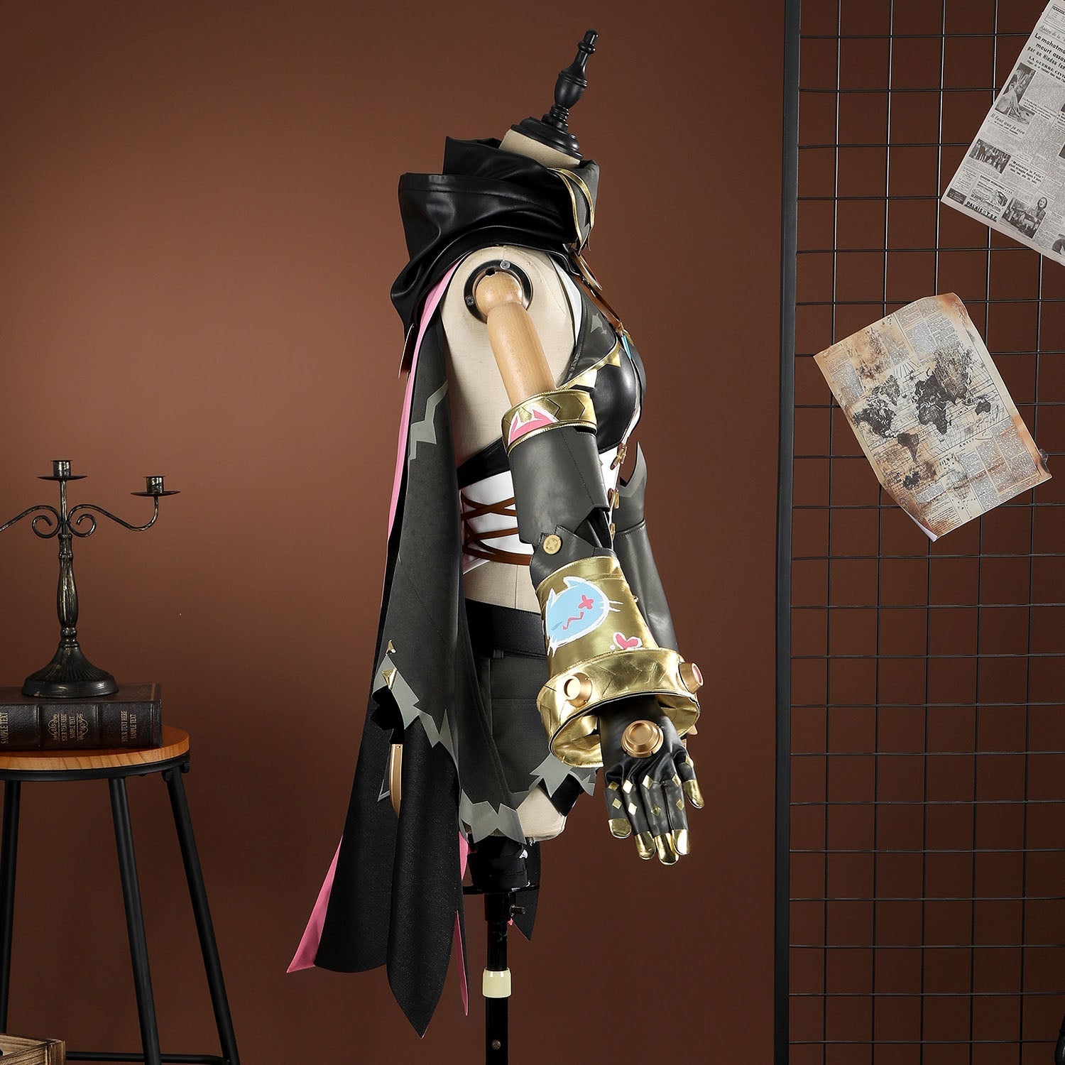 [ylevol] Game Genshin Impact Jahoda Full Set Top Cosplay Costumes