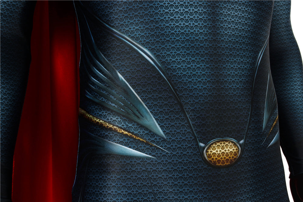 [ylevol] Superman Man of Steel Clark Kent Male Jumpsuit Cosplay Costumes