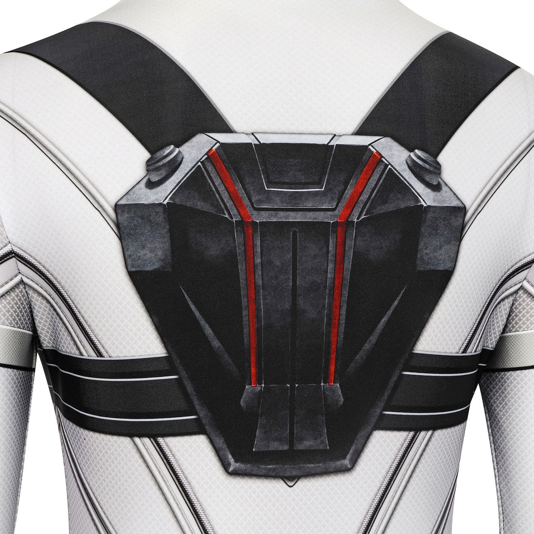 [ylevol] Black Widow Natasha Romanoff White Suit Jumpsuit Cosplay Costumes