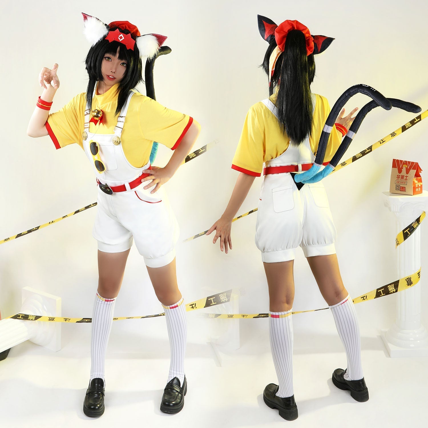 [ylevol] Zenless Zone Zero X Mcdonald Nekomiya Mana Cosplay Costumes