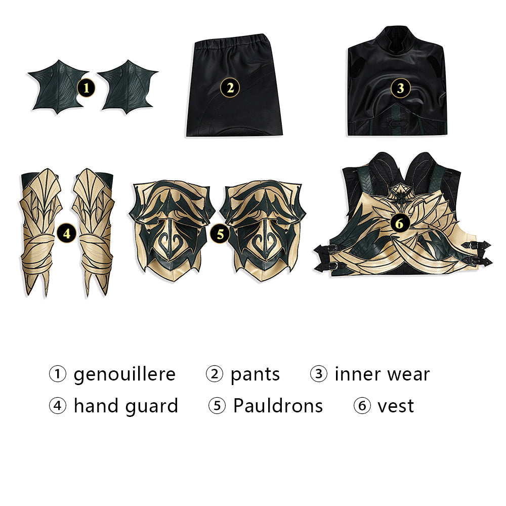 [ylevol] Baldur's Gate 3 Minthara Top Level Full Set Female Cosplay Costumes