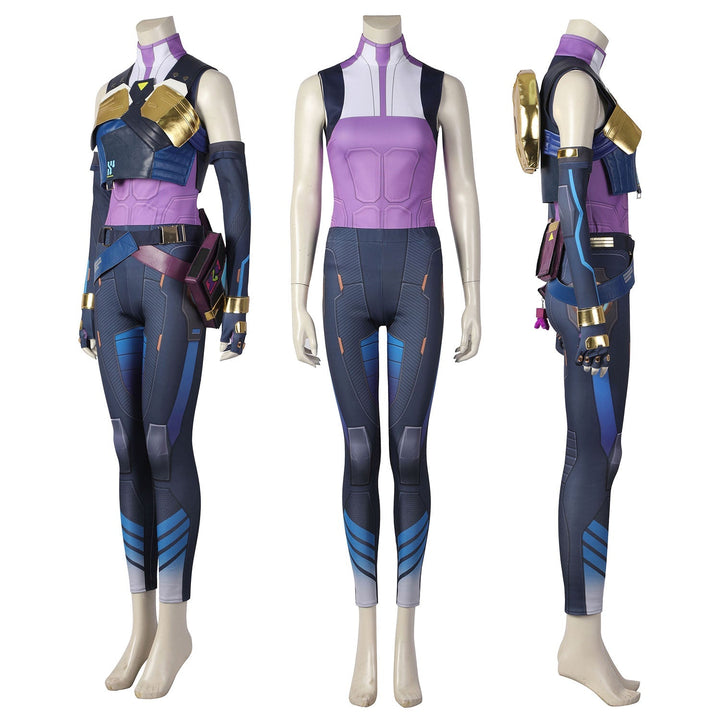 [ylevol] Valorant Neon Outfit Female Fullset Cosplay Costumes