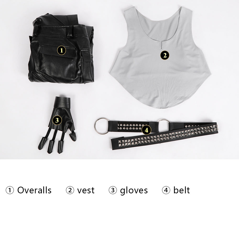 [ylevol] Cyberpunk 2077 Judy Alvarez Female Leather Cosplay Costumes