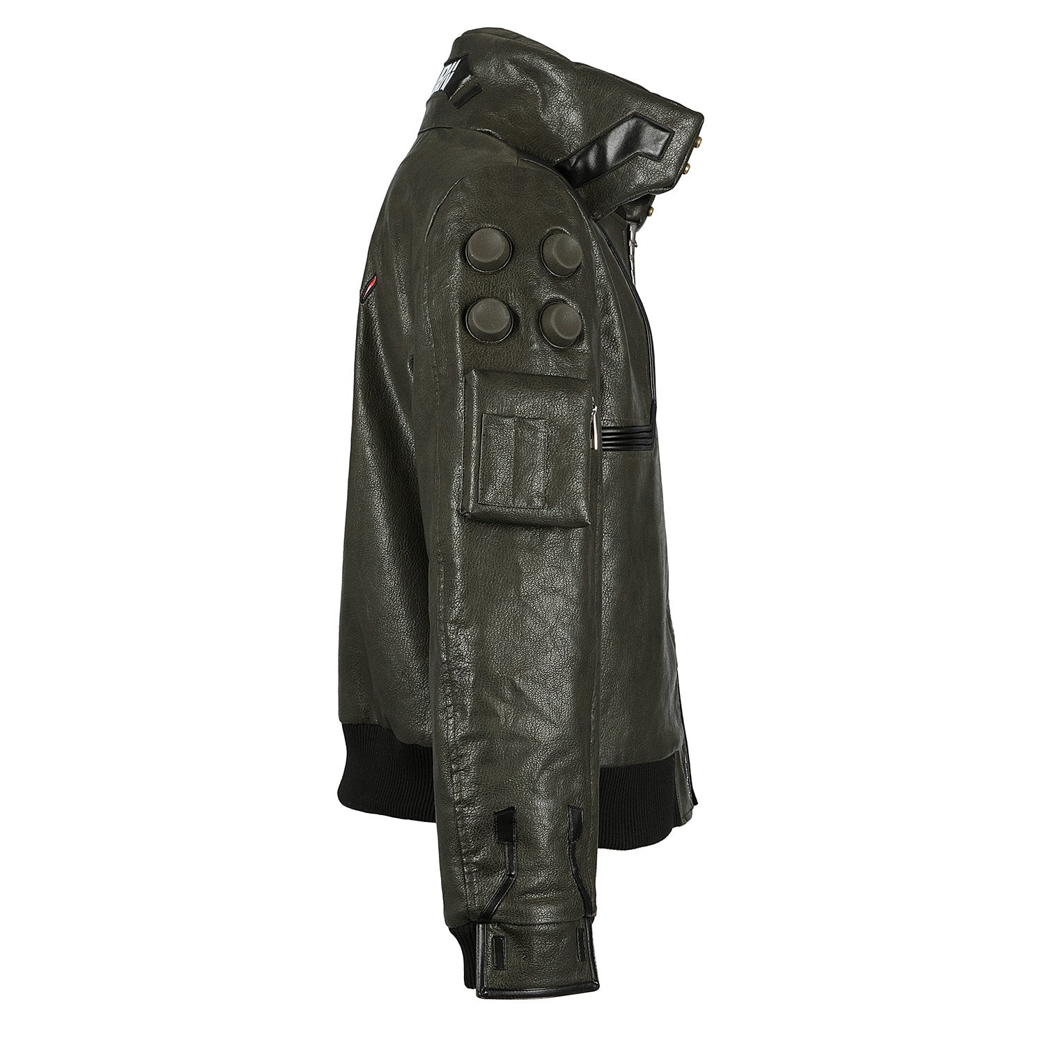 [ylevol] Cyberpunk 2077 V PU Leather Top Level Full Set Cosplay Costumes