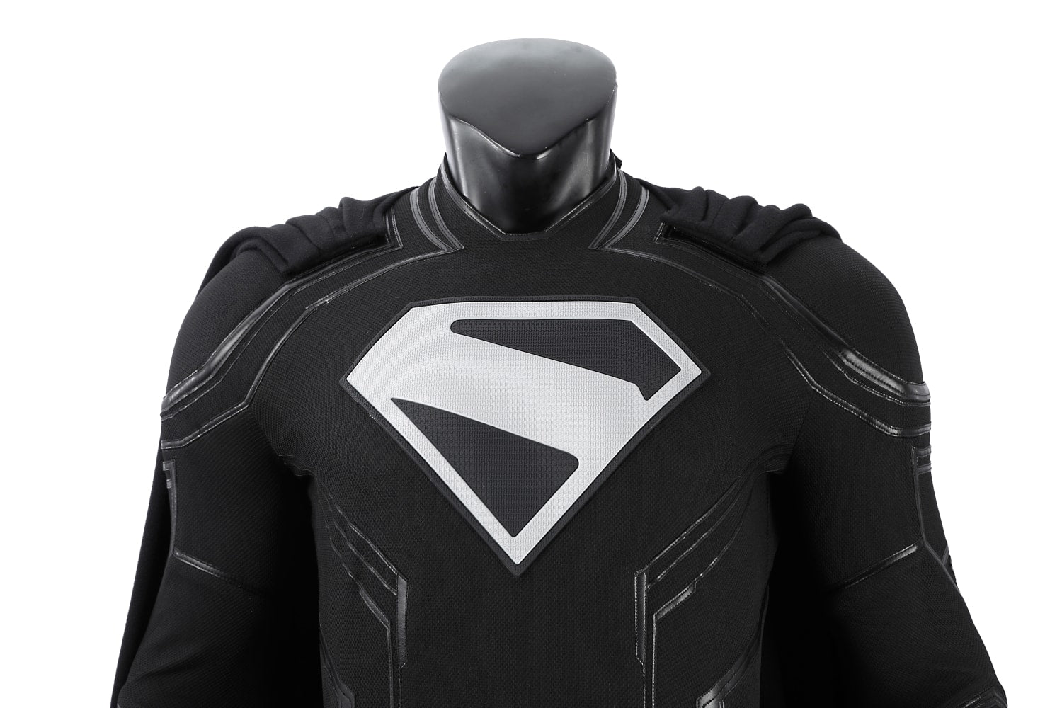 [ylevol] Superman Legacy Clark Kent Black Suit Top Cosplay Costumes