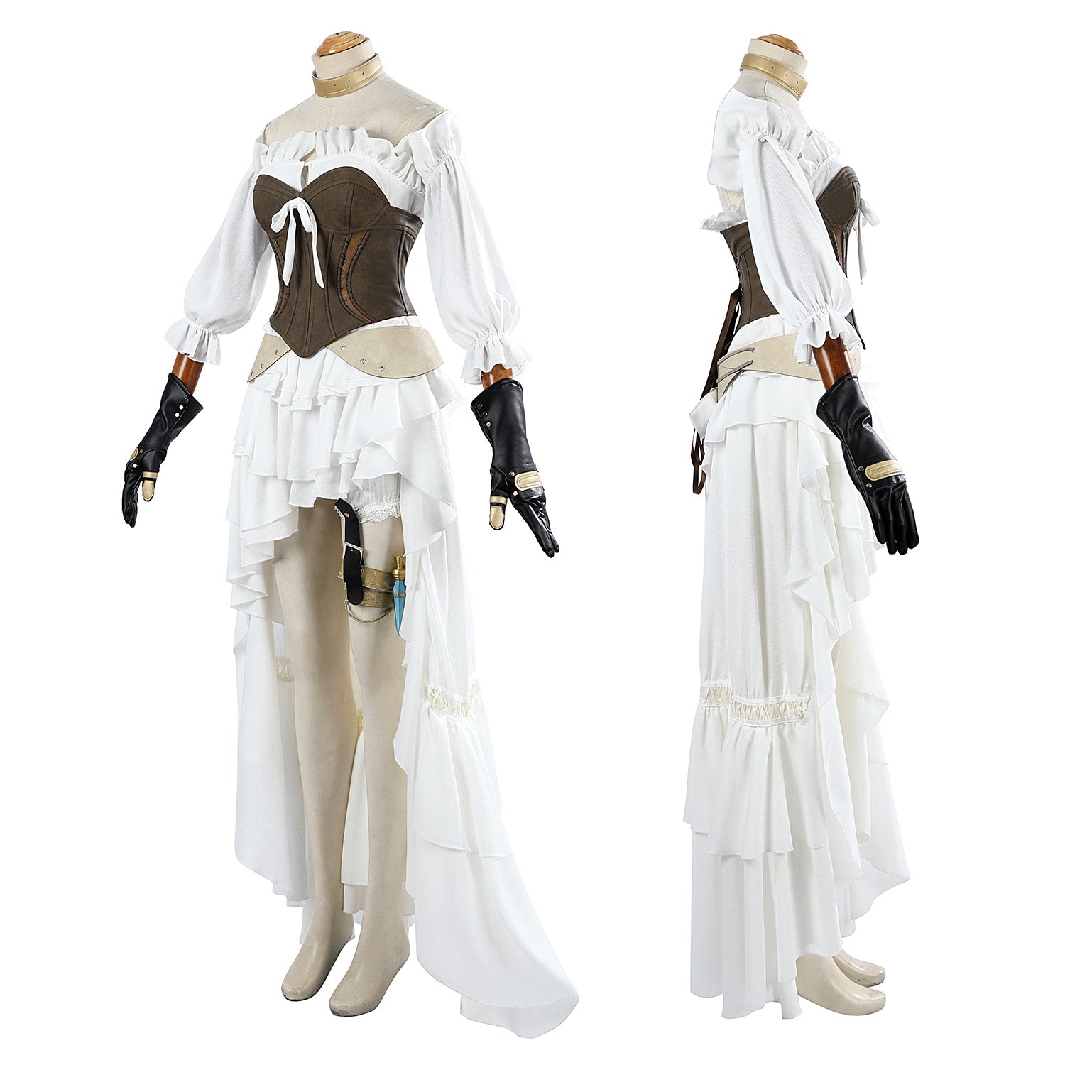 [ylevol] FINAL FANTASY XIV A Realm Reborn Ishgard Female Full Set Cosplay Costumes