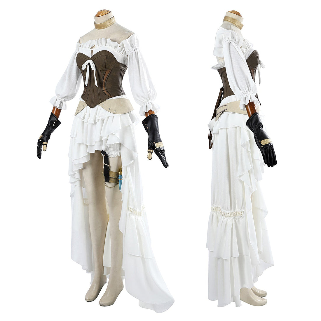 [ylevol] FINAL FANTASY XIV A Realm Reborn Ishgard Female Full Set Cosplay Costumes