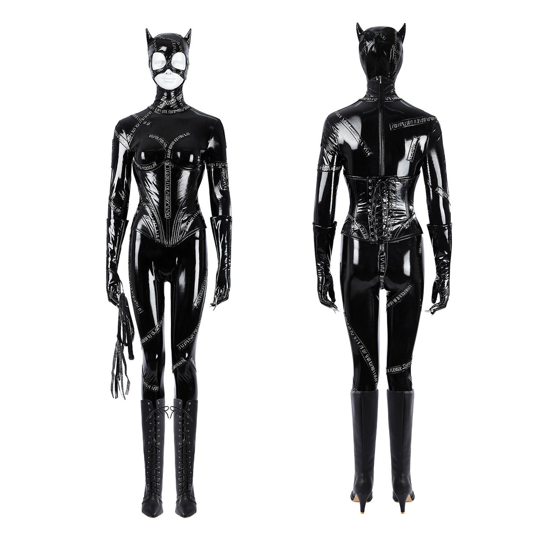 [ylevol] Batman Returns Cat Women Selina Kyle Jumpsuit Cosplay Costumes