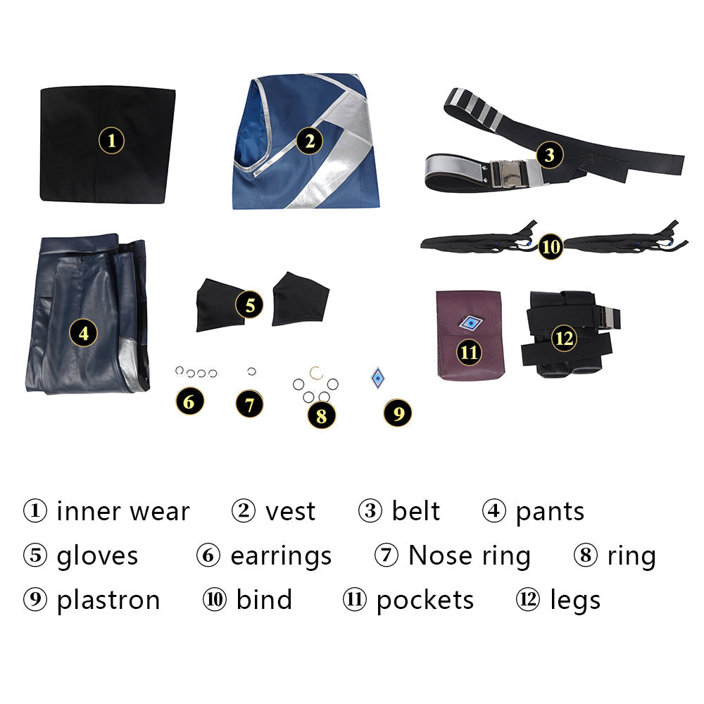 [ylevol] Valorant Fade Outfit Female Fullset Cosplay Costumes