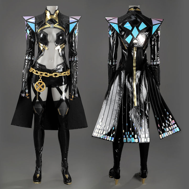 [ylevol] Marvel Rivals White Queen EMMA FROST X-REVOLUTION Top Cosplay Costumes