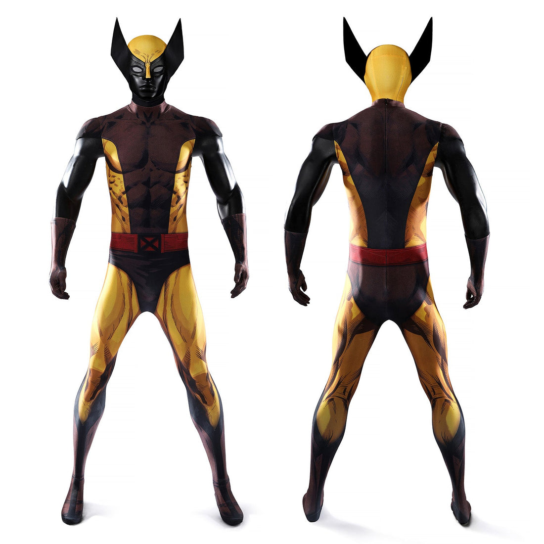 [ylevol] X-Men '97 Wolverine The Brown Suit Jumpsuit Helmet Cosplay Costumes