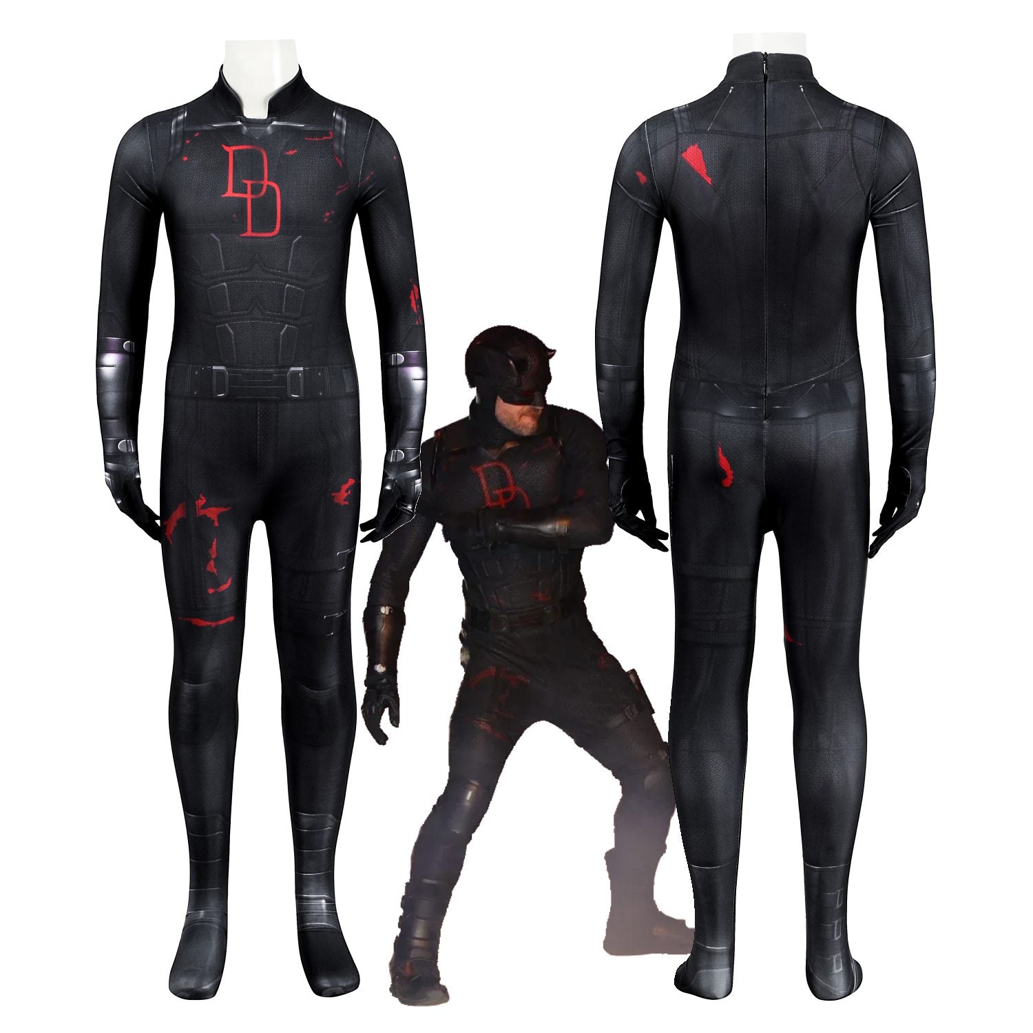 [ylevol] Daredevil: Born Again Season 2 Matt Murdock Kids Jumpsuit Costumes