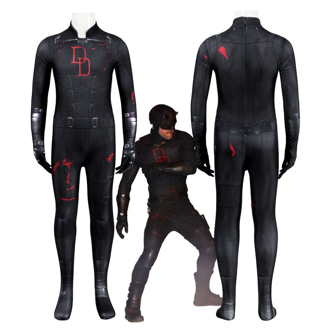 [ylevol] Daredevil: Born Again Season 2 Matt Murdock Kids Jumpsuit Costumes