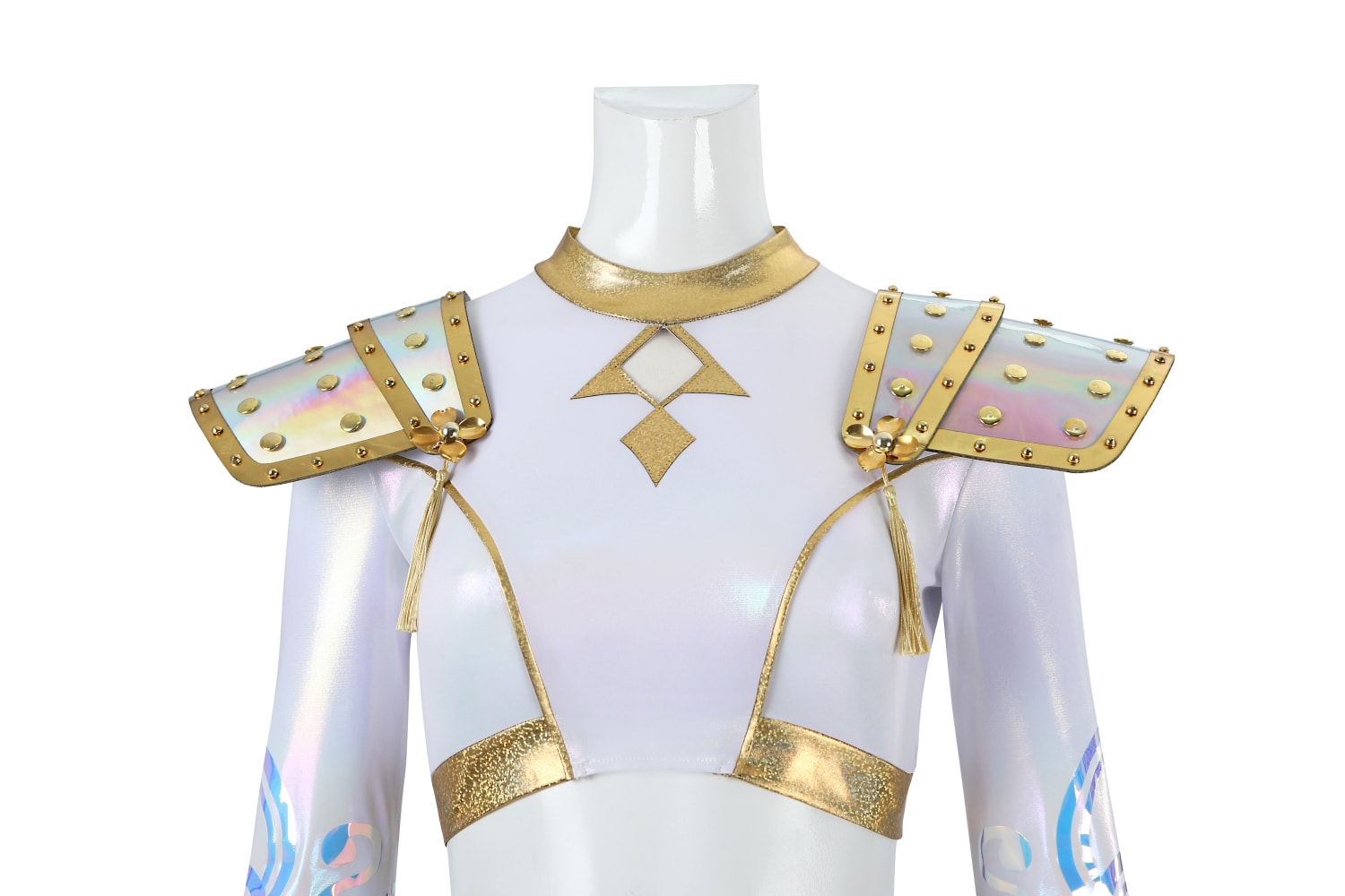 [ylevol] KPop Demon Hunters Zoey White Stage Outfit Cosplay Costumes