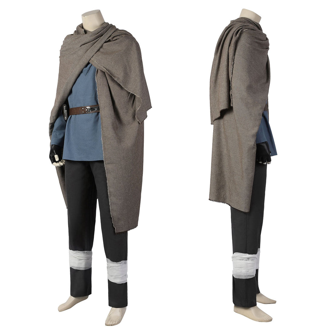 [ylevol] Star Wars Obi-Wan Kenobi Jedi Master Tatooine Blue Cosplay Costumes