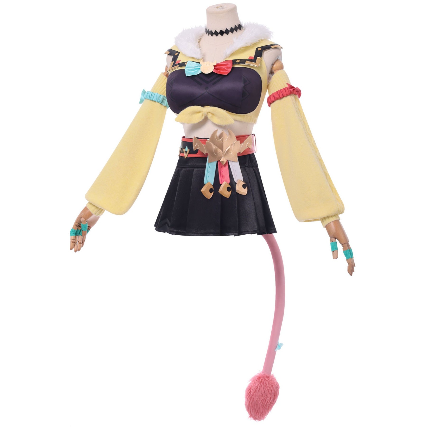 [ylevol] Genshin Impact Varesa Shirt Skirt Tail Fullset Cosplay Costumes