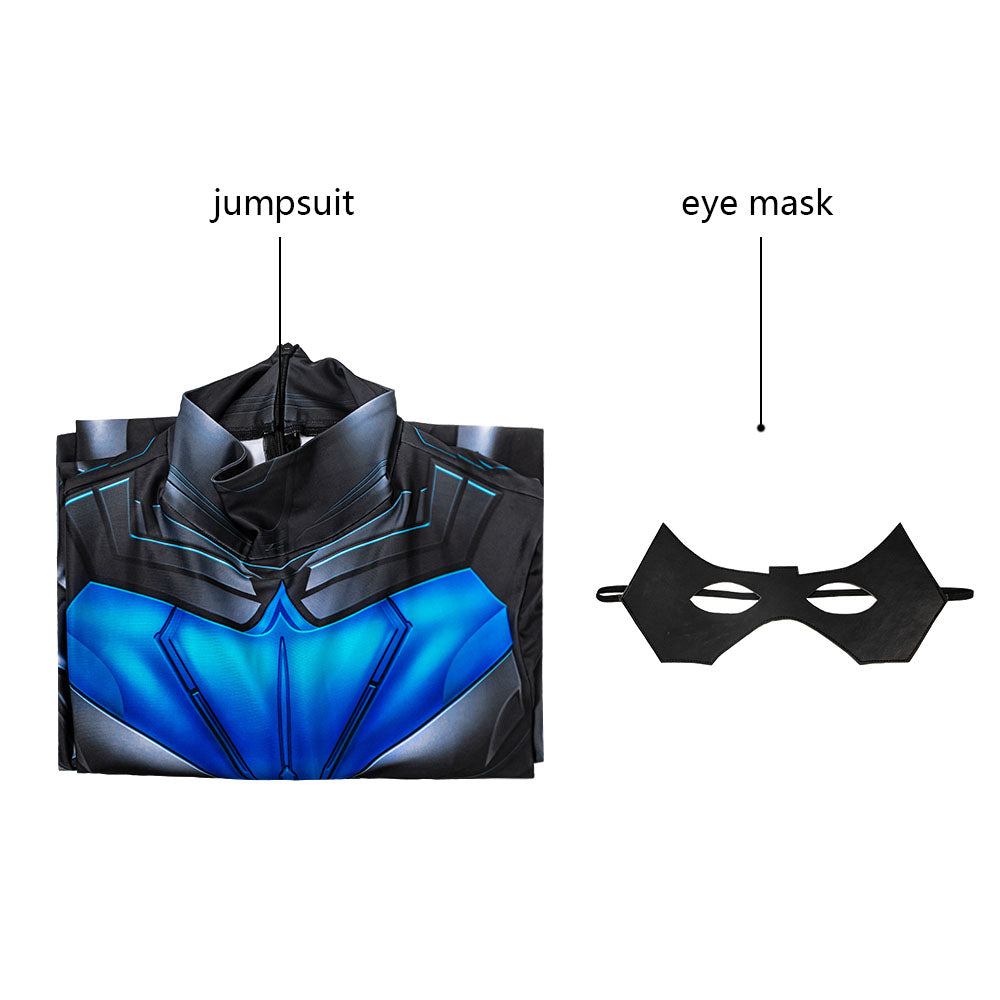 [ylevol] Batman Titans Season 2 Nightwing Male Jumpsuit Cosplay Costumes