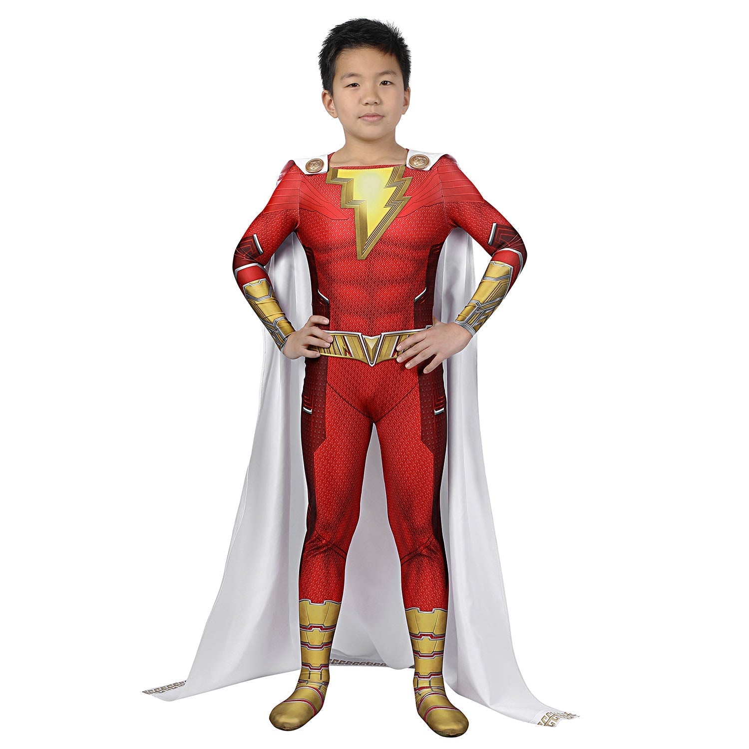 [ylevol] Shazam! Fury of the Gods Kids Jumpsuit Cosplay Costumes