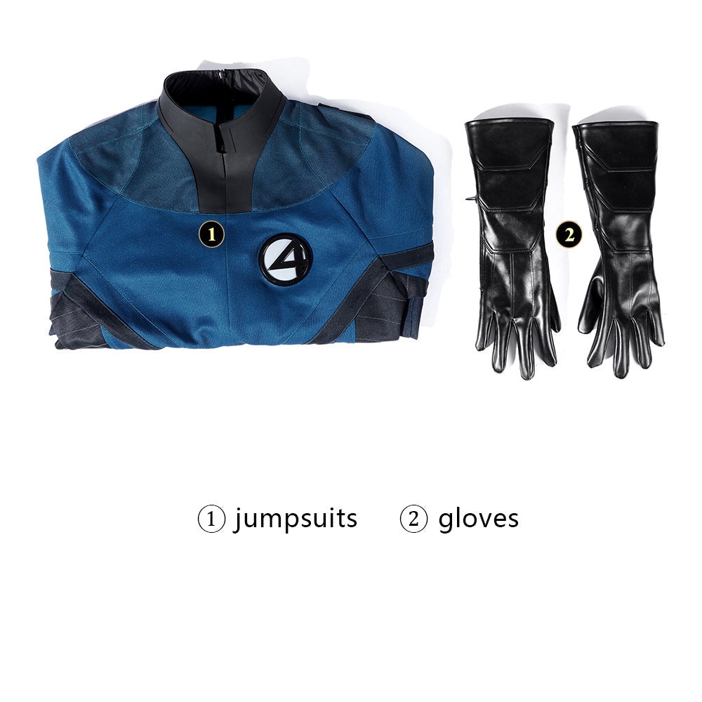 [ylevol] Fantastic Four Human Torch Battle Suit Full Set Top Cosplay Costumes