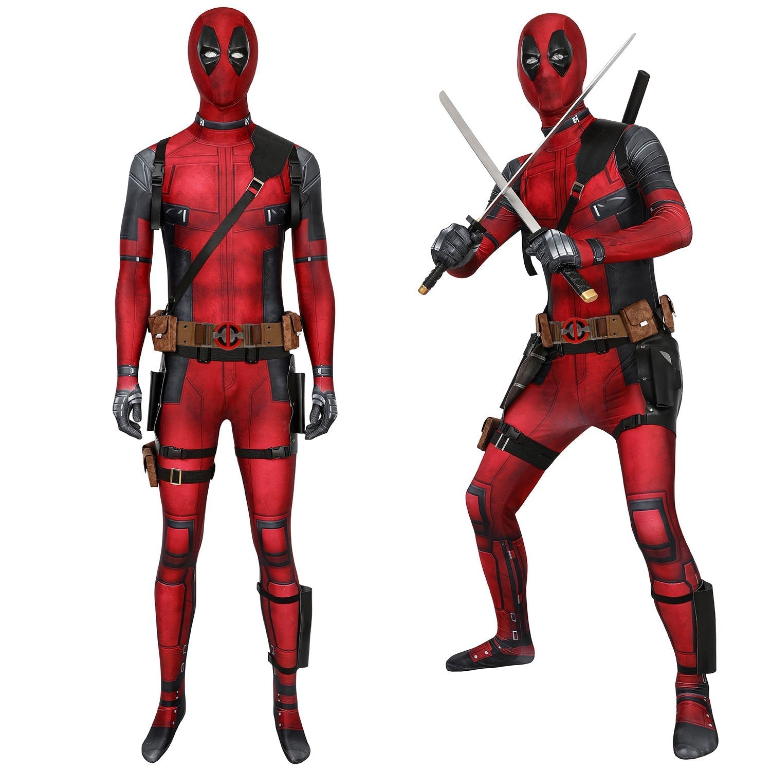 [ylevol] X-men Deadpool Wade Winston Male Jumpsuit Full Set Cosplay Costumes