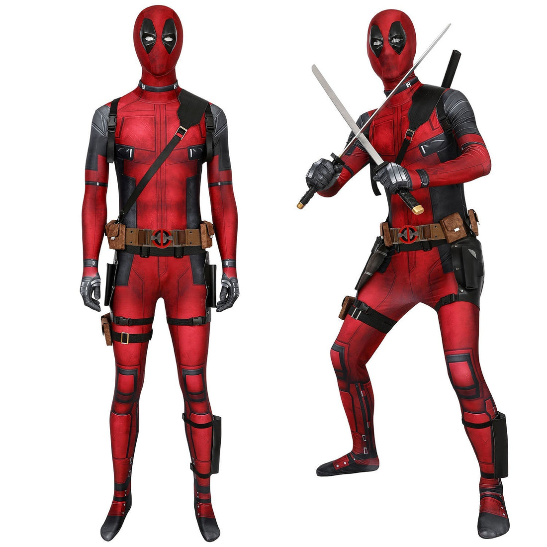 [ylevol] X-men Deadpool Wade Winston Male Jumpsuit Full Set Cosplay Costumes